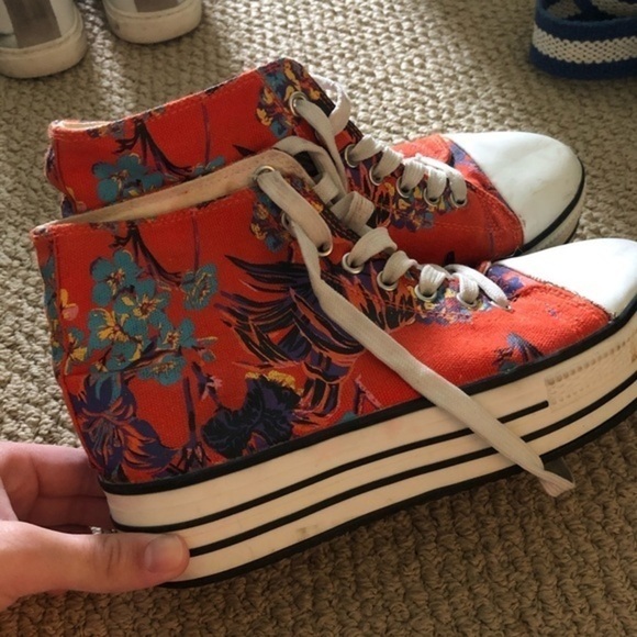 BDG Shoes - Urban outfitters BDG platform sneakers!!!!!